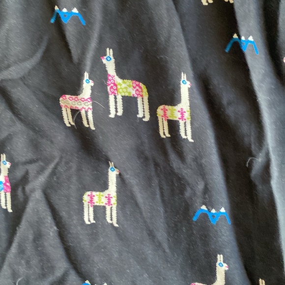 Maeve Anthropologie Alpaca Llama Black Long Sleeve V Neck Shirt, Women’s 2 - Picture 16 of 16